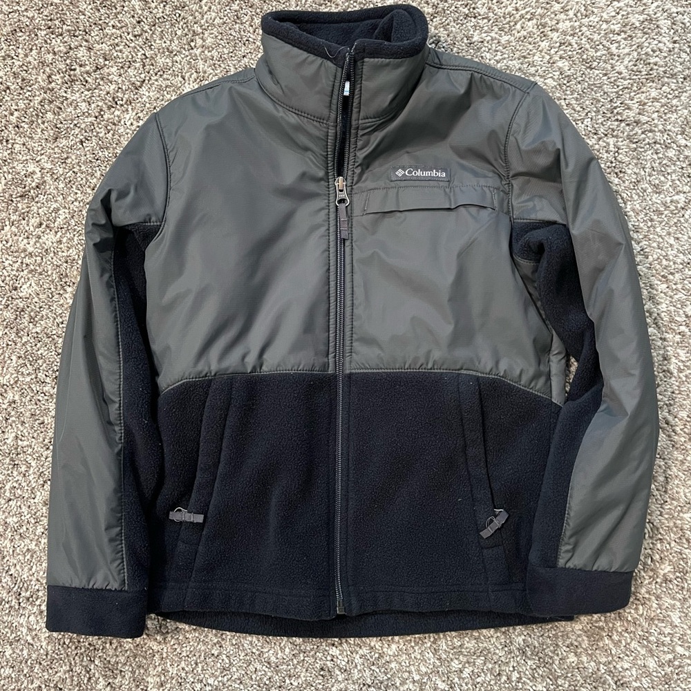 Columbia Kids Black and Gray Jacket